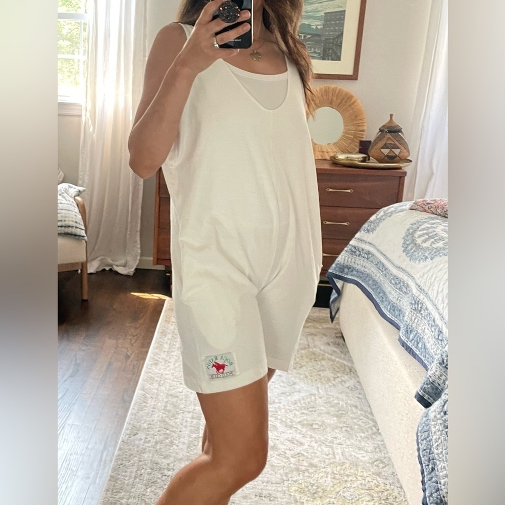 Vintage Boca Raton Polo Club Made in USA White Playsuit Romper - Picture 2 of 16